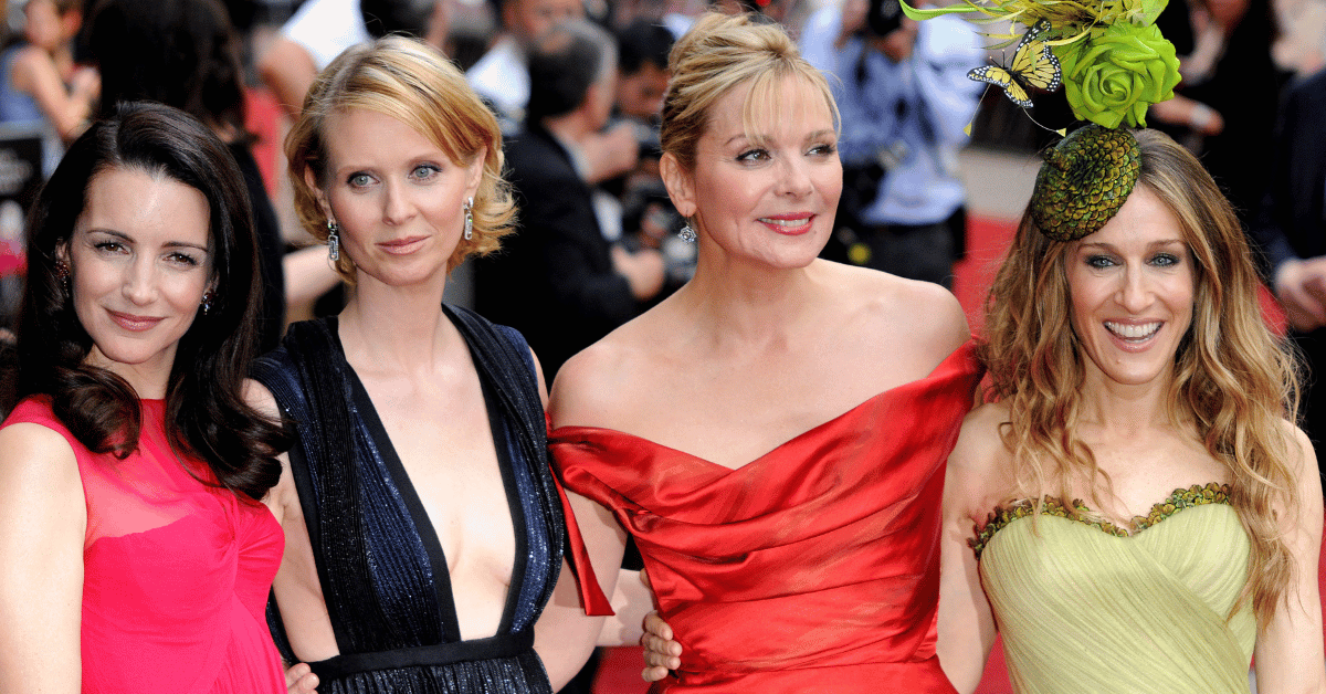 Photo of Kristin Davis, Cynthia Nixon, Kim Cattrall and Sarah Jessica Parker
