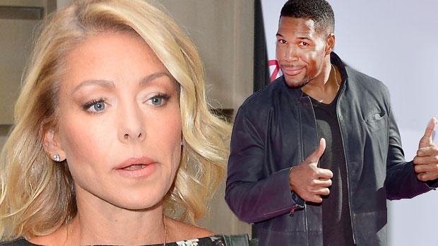 Michael strahan disses Kelly ripa live with Kelly and Michael gma family