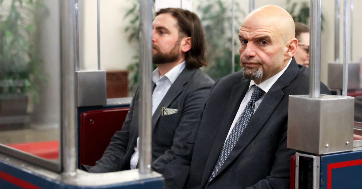 Senator John Fetterman Given 'Assistive Technology' In Senate Chamber