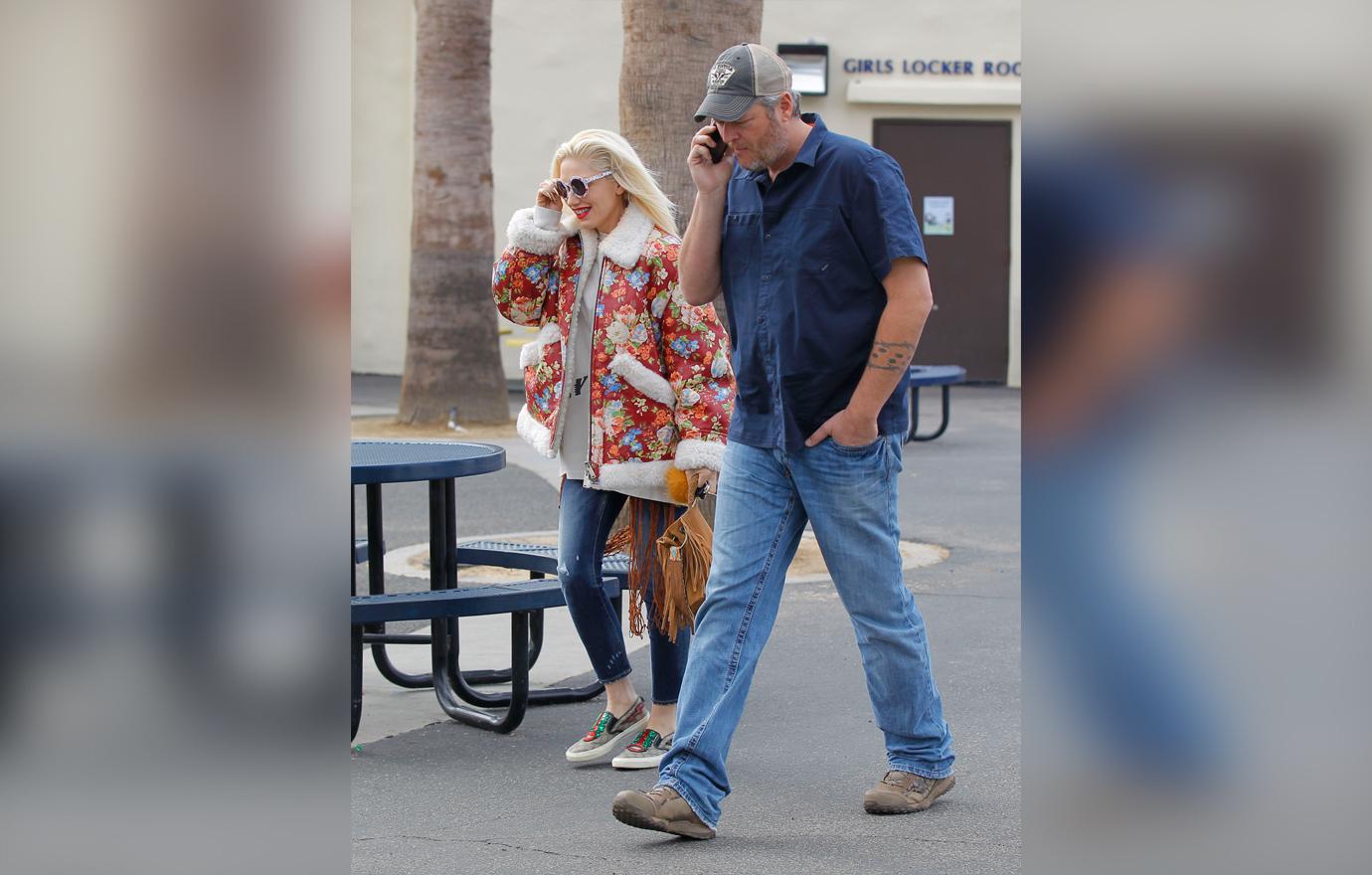 Holiday Wedding? Gwen & Blake Enjoy Her Son Kingston's Baseball Game