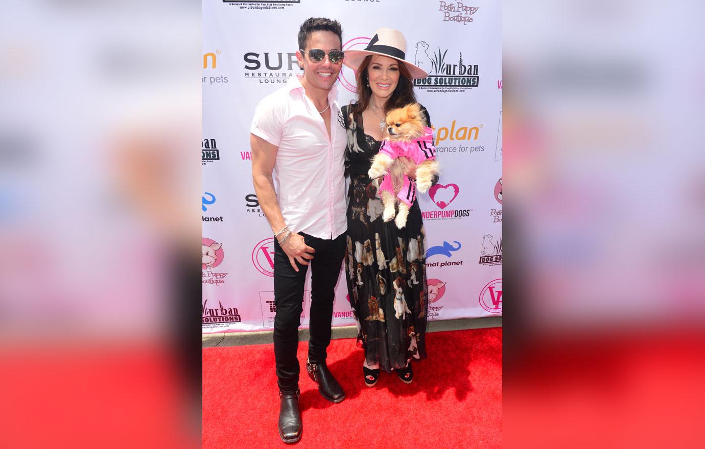 Lisa Vanderpump Attends Dog Day Amid RHOBH Feud