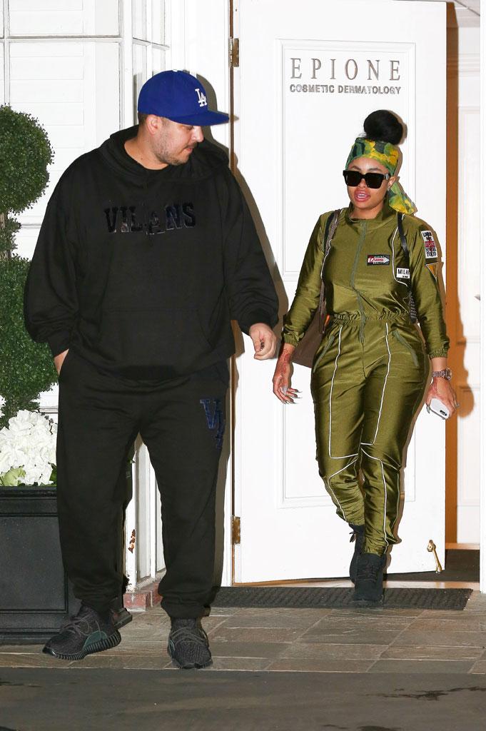 //blac chyna rob kardashian weight make out pda photos