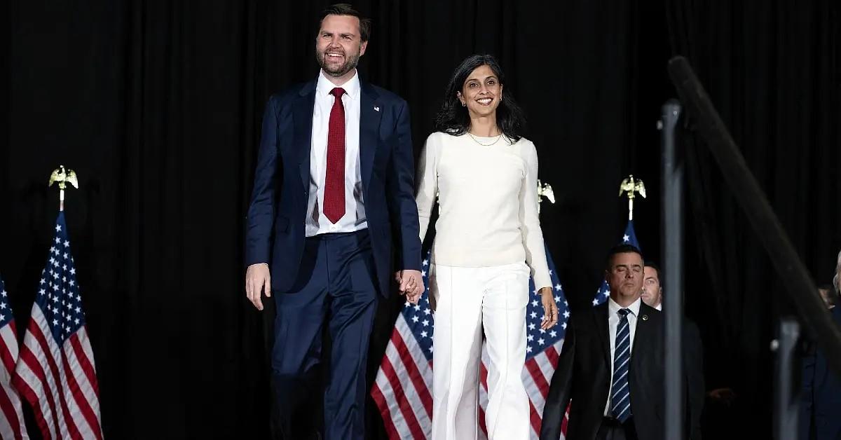 photo of jd vance and wife usha