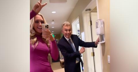 Pat Sajak's Daughter Maggie Tears Up Over Dad's 'Wheel of Fortune