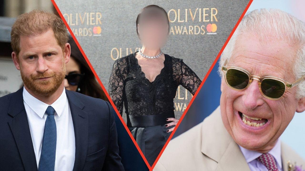 Split photos of Prince Harry, Ruthie Henshall and King Charles
