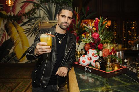 mls player sebastian lletget celebrates year futbol extension with old parr whisky and friends in los angeles