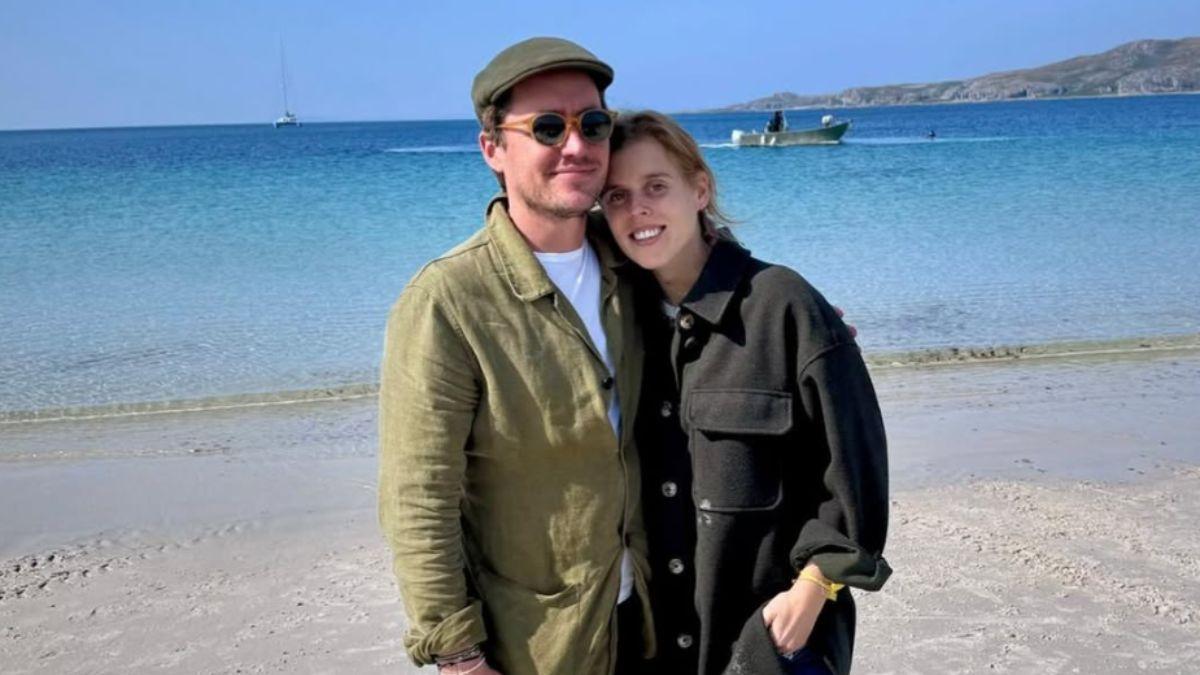 Photo of Princess Beatrice and Edoardo Mapelli Mozzi