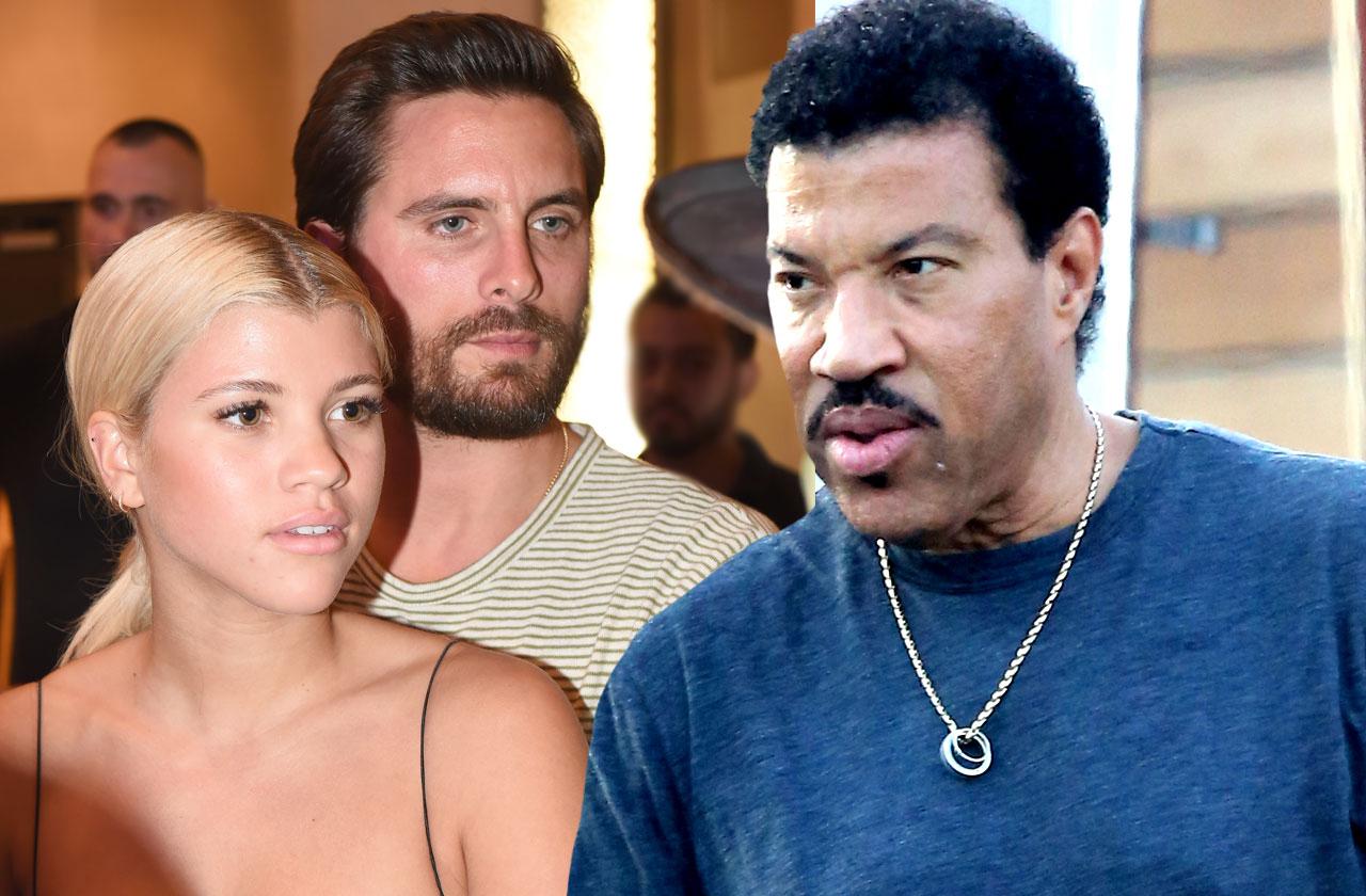 //Lionel Richie Flips out Scott Disick pp