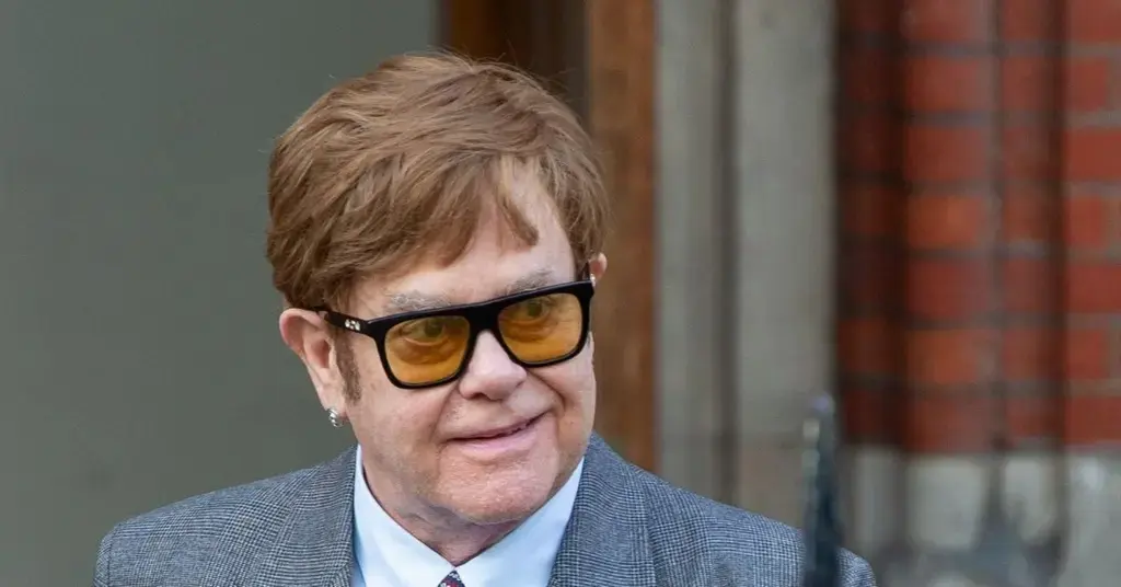 Proto of Sir Elton John