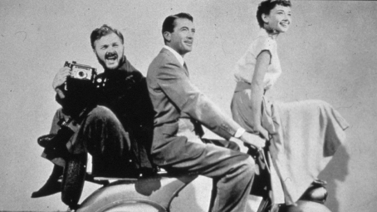 Audrey Hepburn won the Best Actress Oscar for 'Roman Holiday,' costarring Gregory Peck.