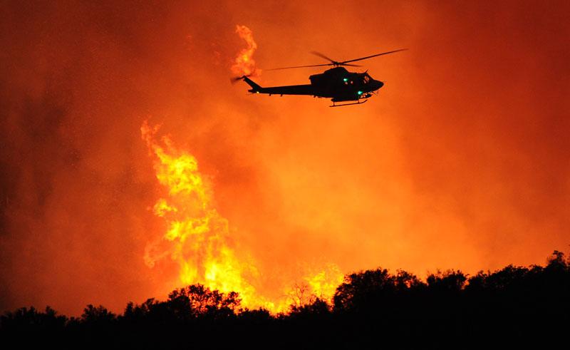 Wildfire Forces Celebrities To Abandon Homes