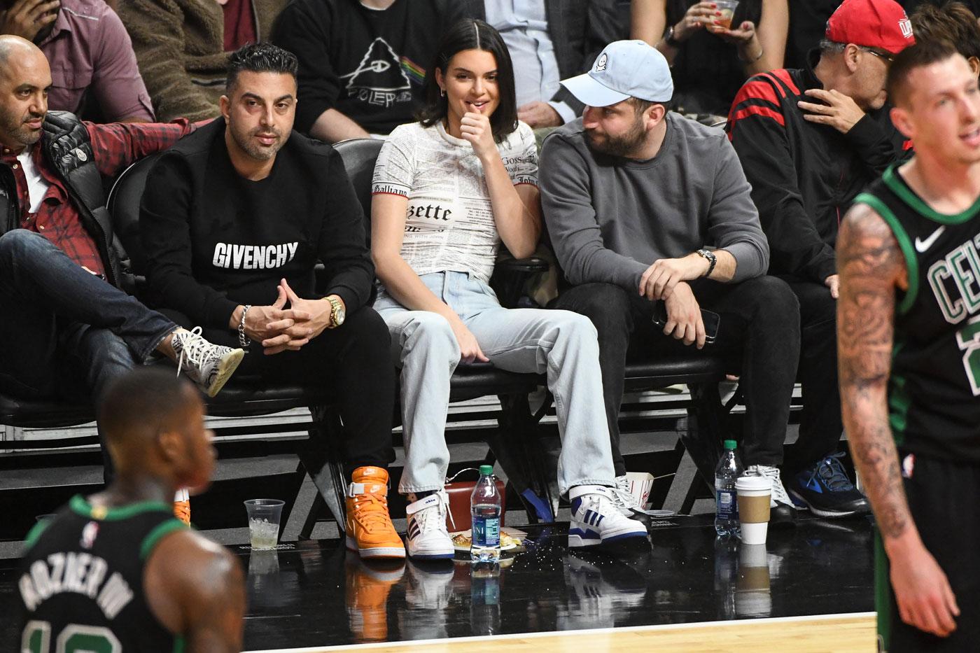 Kendall Jenner Watches Boyfriend Blake Griffin