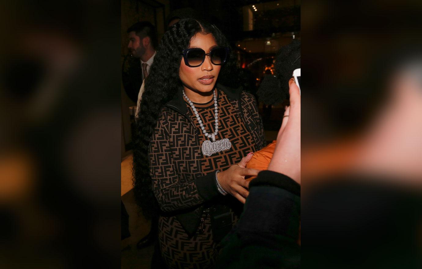 Nicki Minaj And Sex Offender Boyfriend Kenneth Petty Leave Paris Hotel