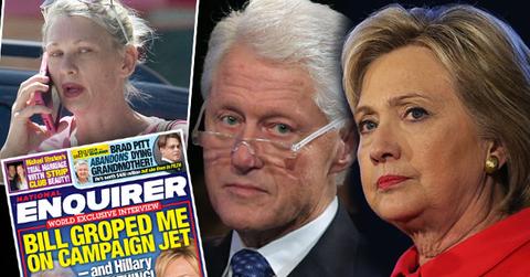 //bill clinton groped woman campaign jet
