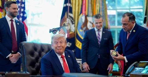 Trump 'Hides' Bruised Hand From Public Amid Health Concerns