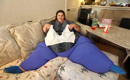 World's Fattest Woman's Husband Returns To Her