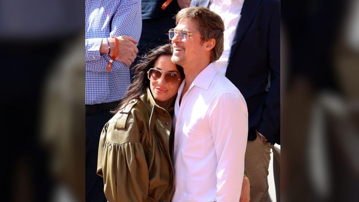 Photo of Brad Pitt and Ines de Ramon