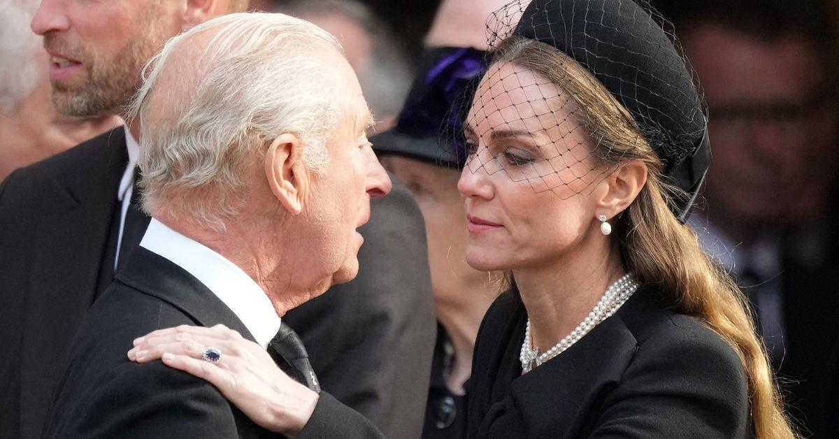 Photo of King Charles and Kate Middleton