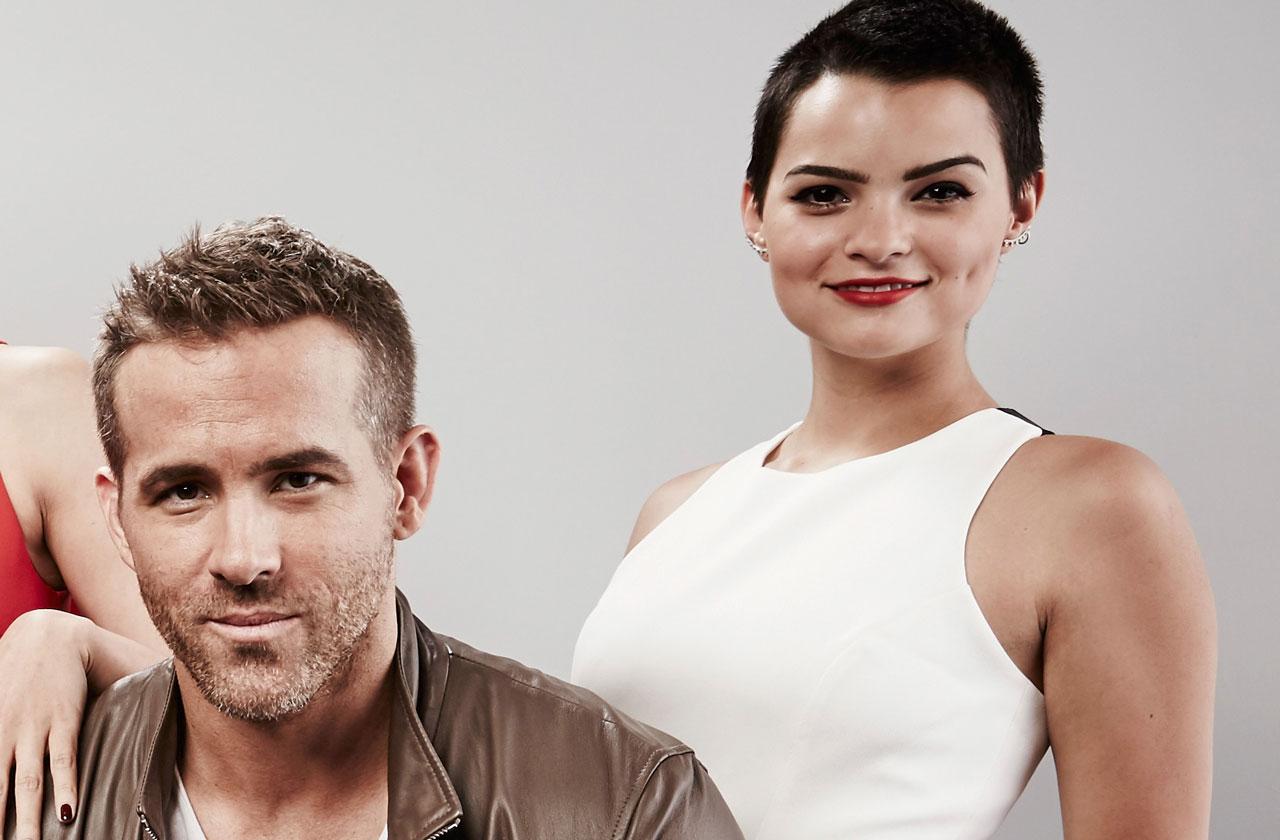 //ryan reynolds close deadpool co star brianna hildebrand