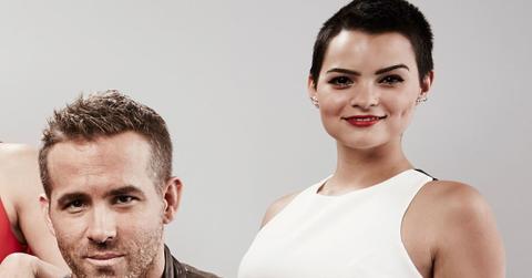 //ryan reynolds close deadpool co star brianna hildebrand