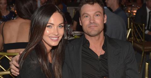 //Actors Megan Fox and Brian Austin Green attend the th Annual Night of Generosity Gala presented
