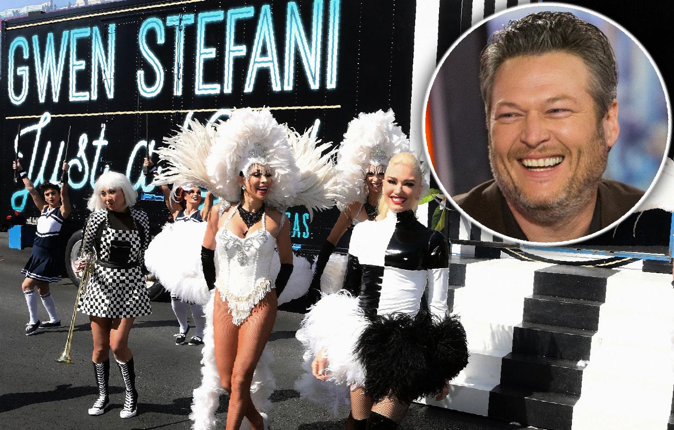 Blake Shelton Joins Gwen Stefani In Las Vegas