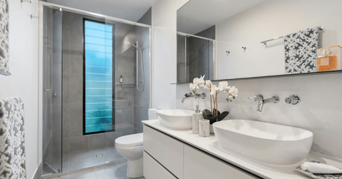 bathroom renovation for urban dwellers opting for a sleek deicor