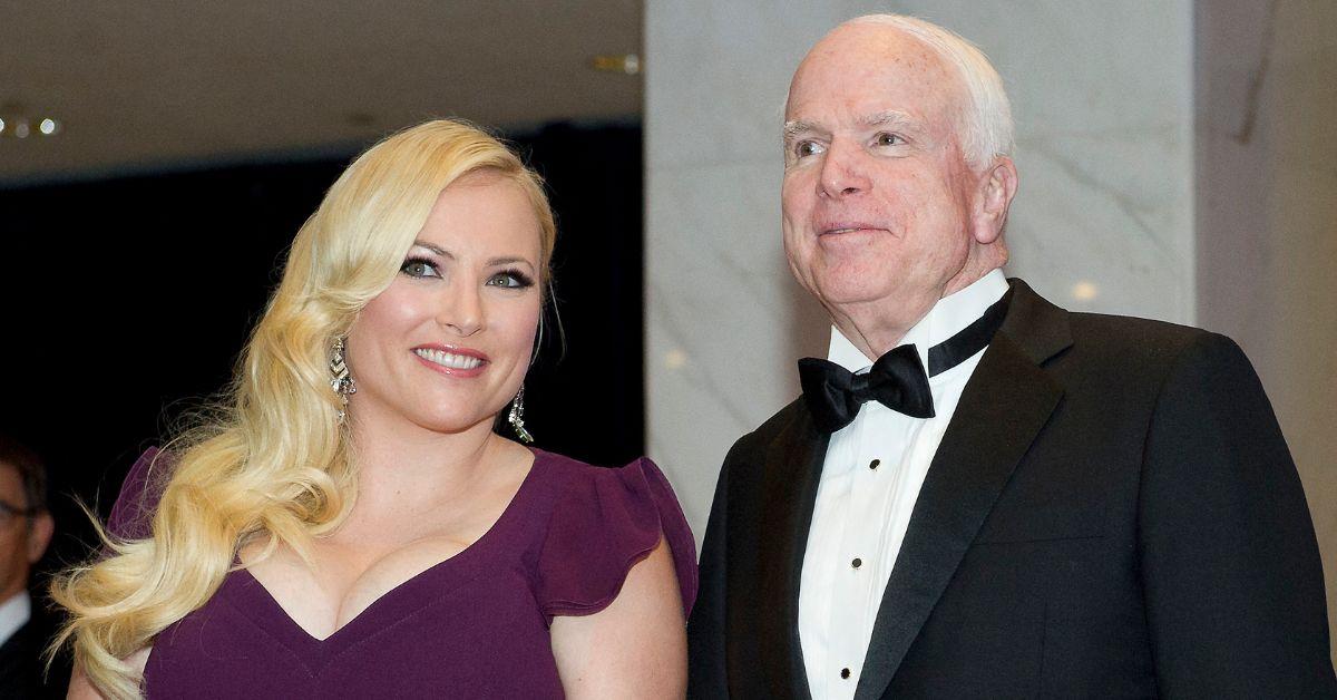 photo of meghan and john mccain