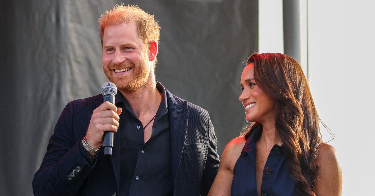 picture of Prince Harry and Meghan Markle