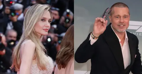 Photo of Angelina Jolie and Brad Pitt
