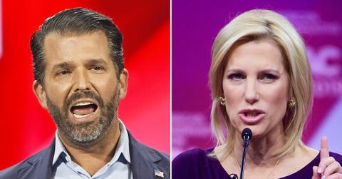 don jr laura ingraham texted mark meadows january president trump condemn this shit capitol riot