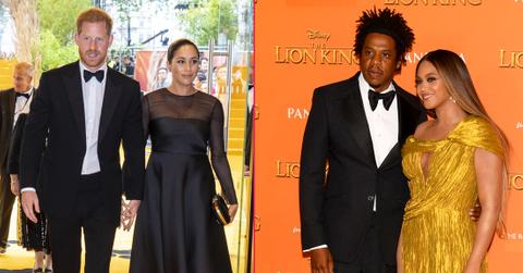 Meghan Markle, Prince Harry, Beyonce & Jay-Z Watch Lion King