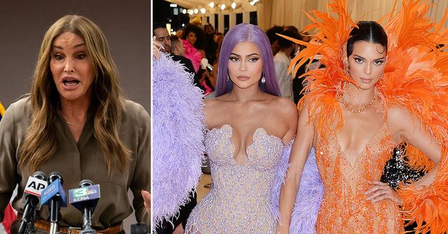 caitlyn jenner cutting kendall kylie out of will