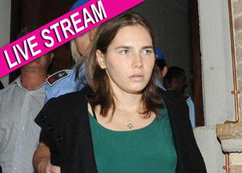 //amanda knox arrives seattle getty