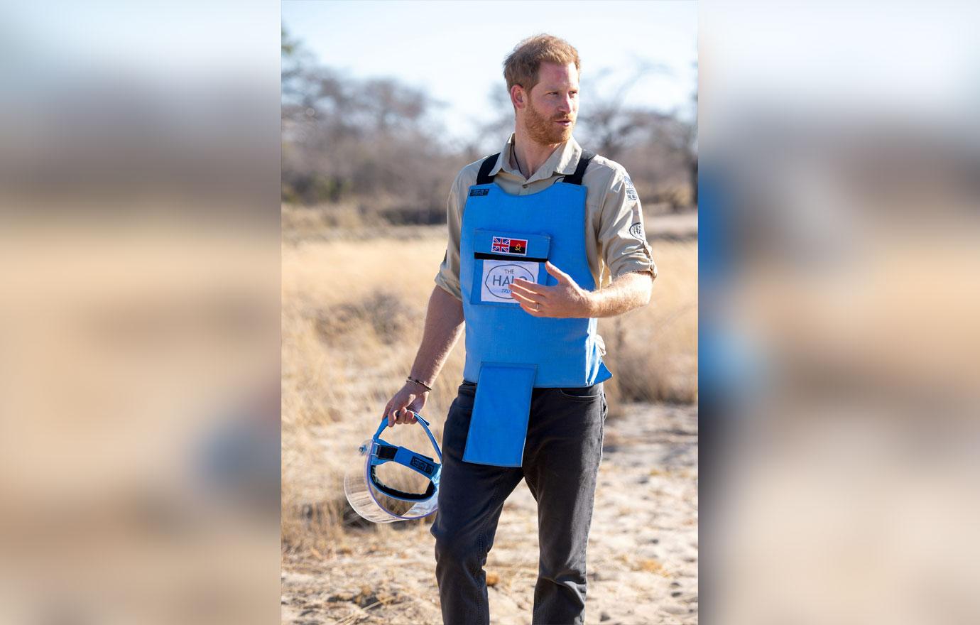 Prince Harry Follows Diana’s Footsteps With Angola Landmine Visit