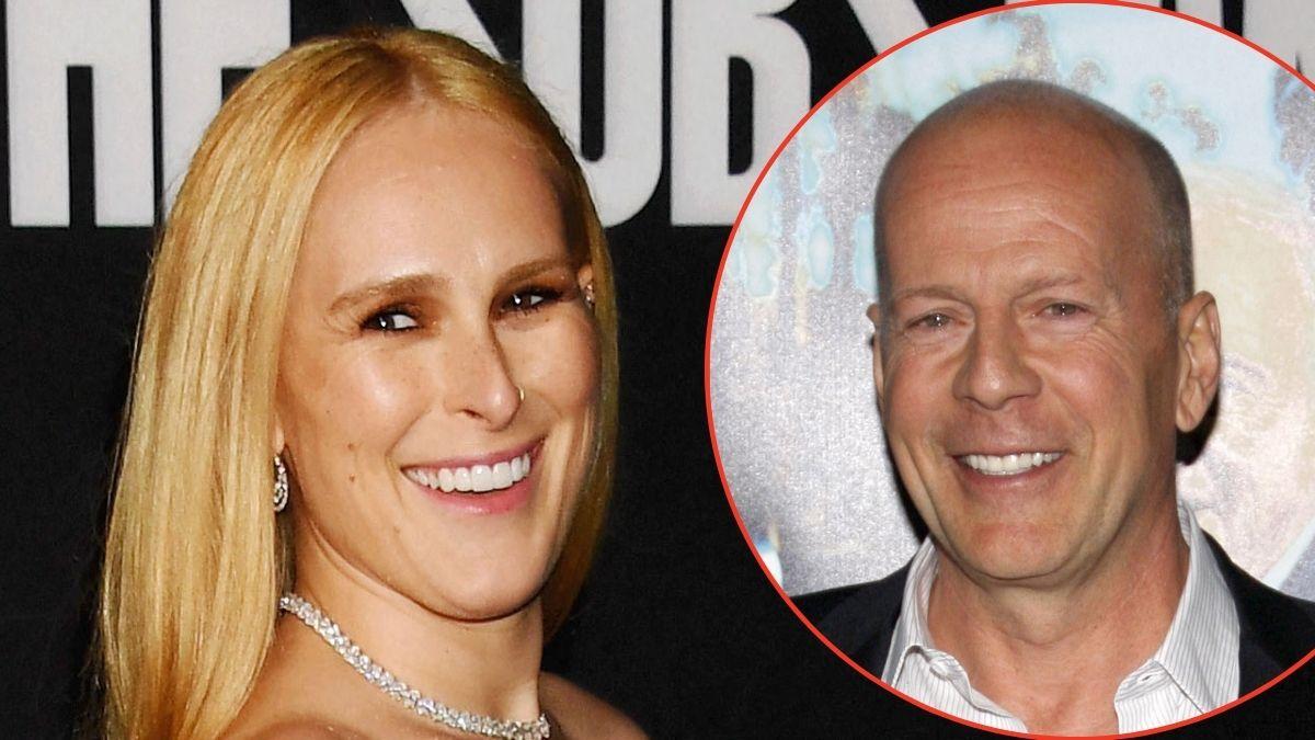 picture of Rumer Willis and Bruce Willis