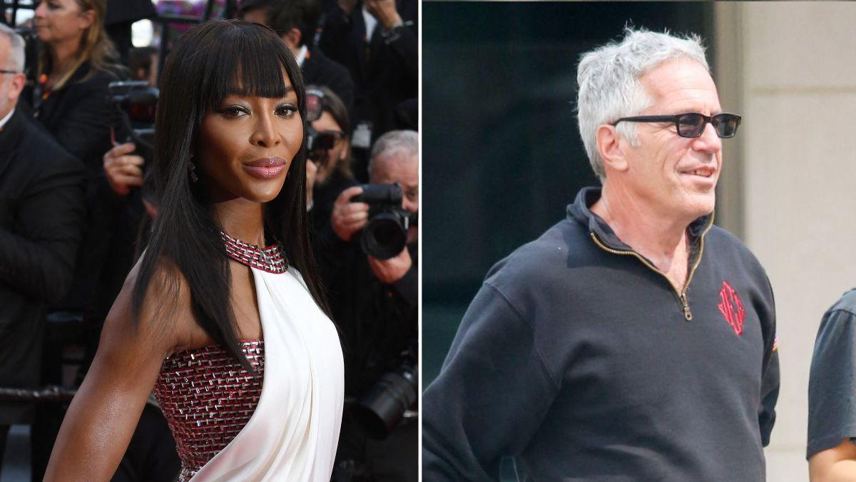 Photo of Naomi Campbell and Jeffrey Epstein