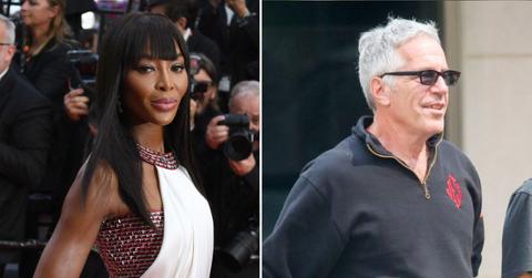 Photo of Naomi Campbell and Jeffrey Epstein