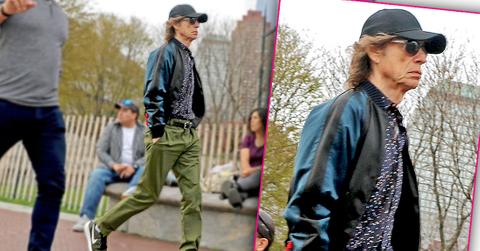 Mick Jagger Spotted Walking In New York For First Time After Emergency Heart Surgery