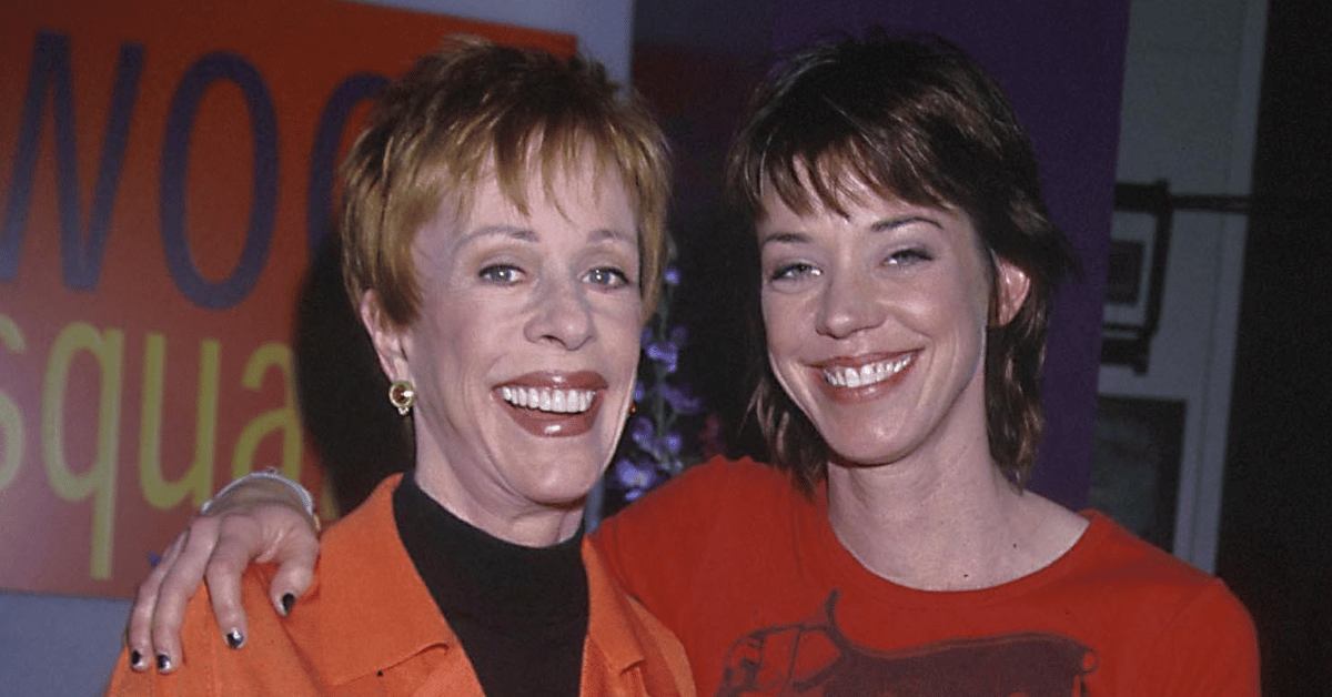 Photo of Carol Burnett and Carrie Hamilton