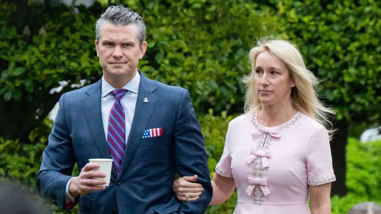 Photo of Pete and Jenifer Hegseth