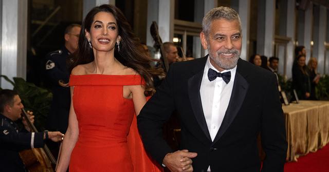george amal clooney renewing wedding vows  pp