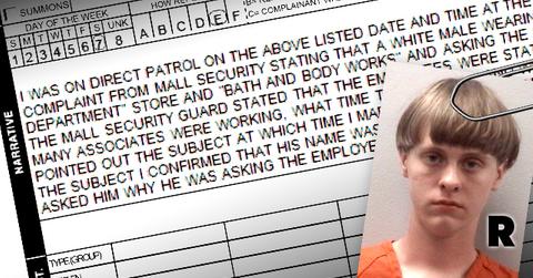 Charleston Massacre Mall Police Reports
