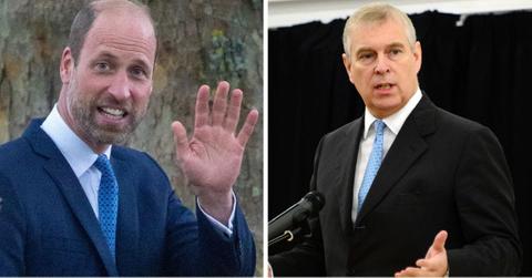 Photo of Prince William and Andrew