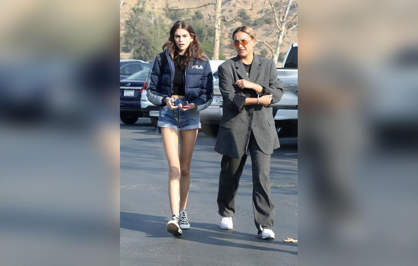 Kaia Gerber Legs Look Very Skinny