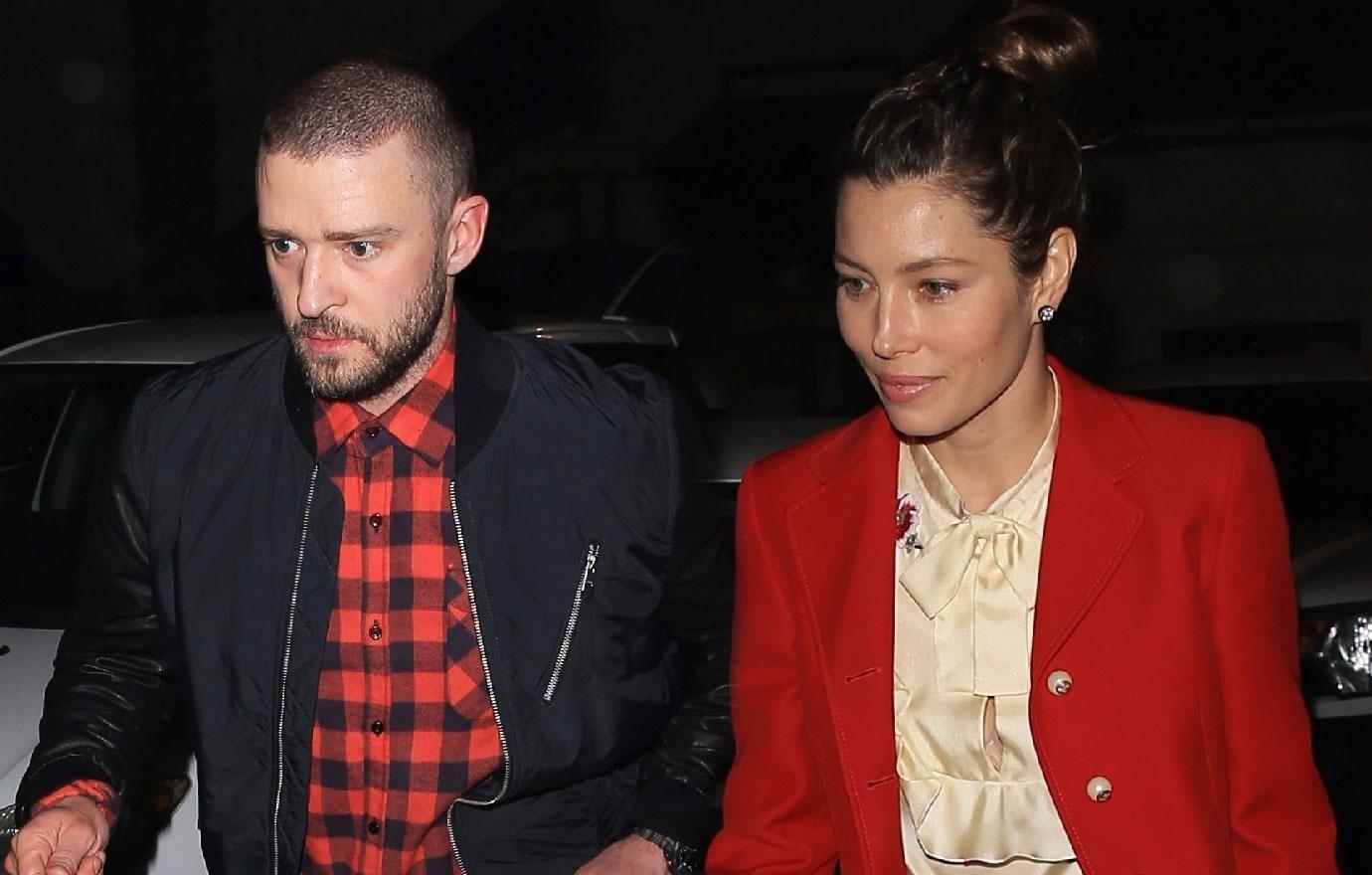 Justin Timberlake And Jessica Biel Visit