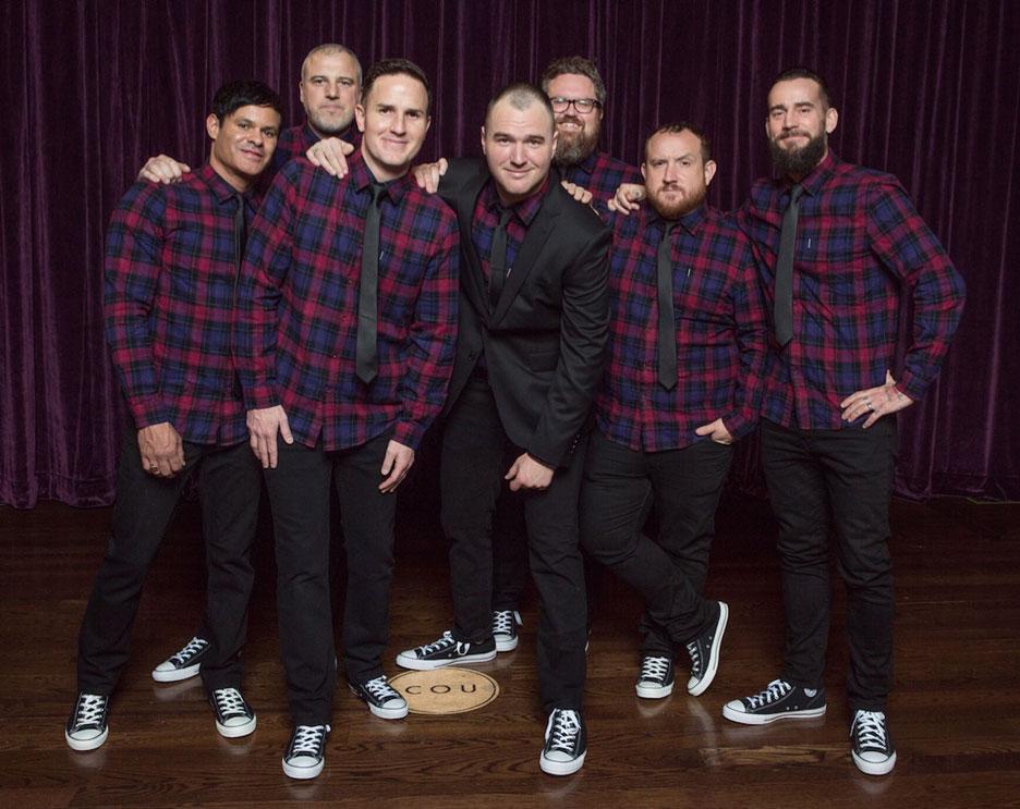 //Chad Gilbert and Groomsmen wear Ben Sherman