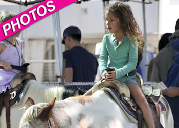 //nahla aubry rides horse