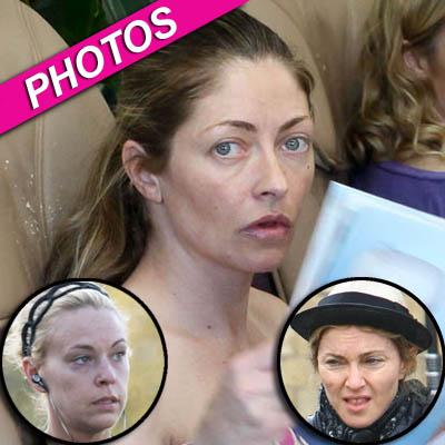 Madonna deals no makeup