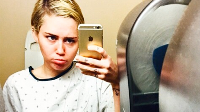 //miley cyrus hospitalized